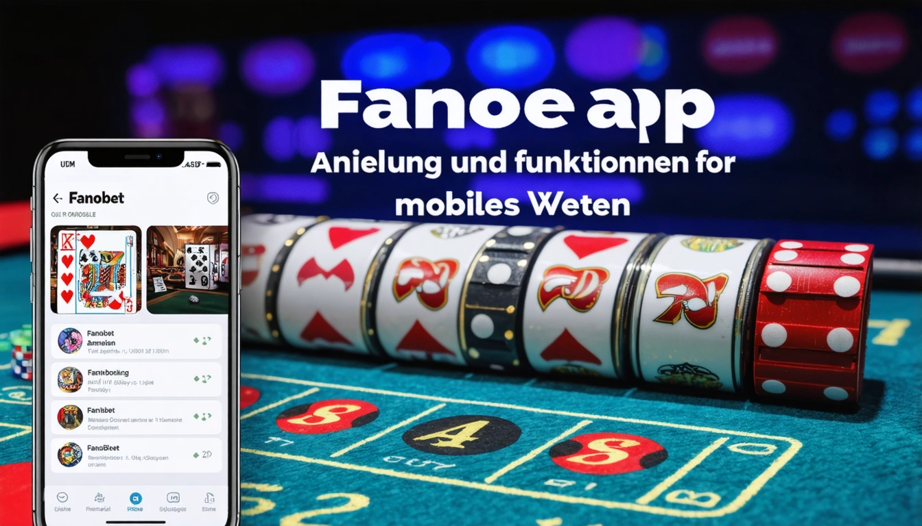 Fanobet app Anleitung und Funktionen für mobiles Wetten