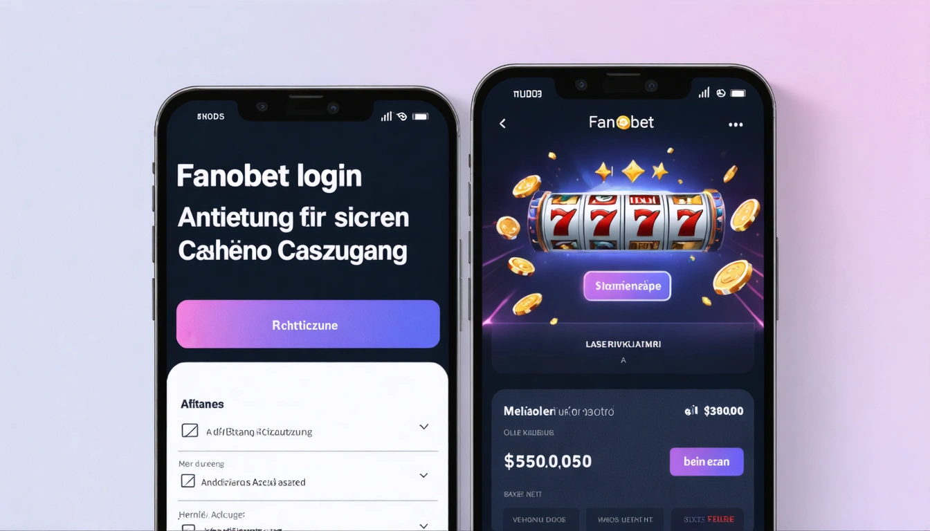 Fanobet login Anleitung für sicheren Casinozugang